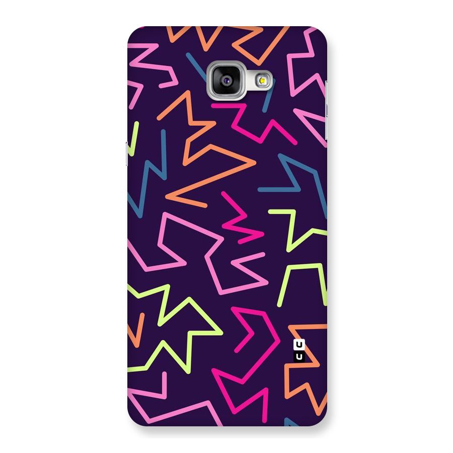 Colored Lines Back Case for Galaxy A9