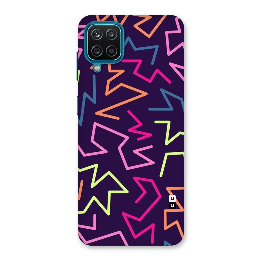 Colored Lines Back Case for Galaxy F12