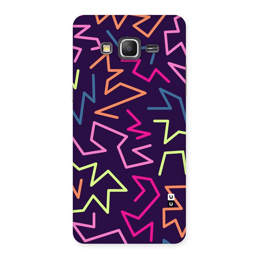 Colored Lines Back Case for Galaxy Grand Prime
