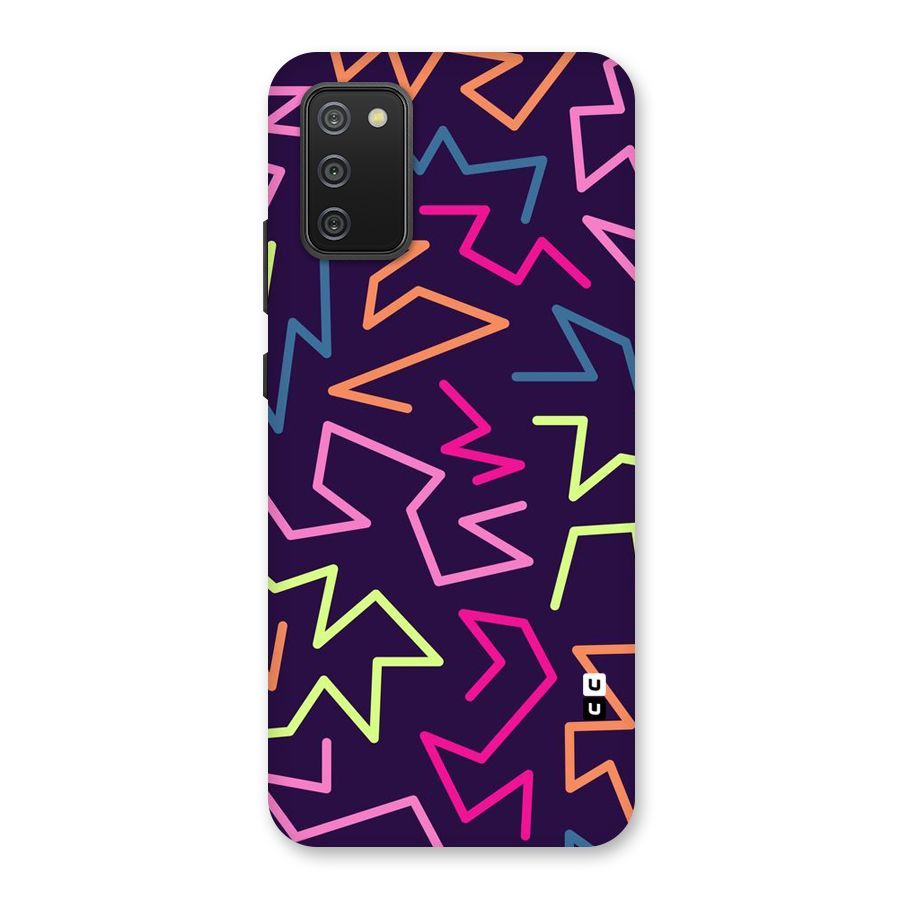 Colored Lines Back Case for Galaxy M02s