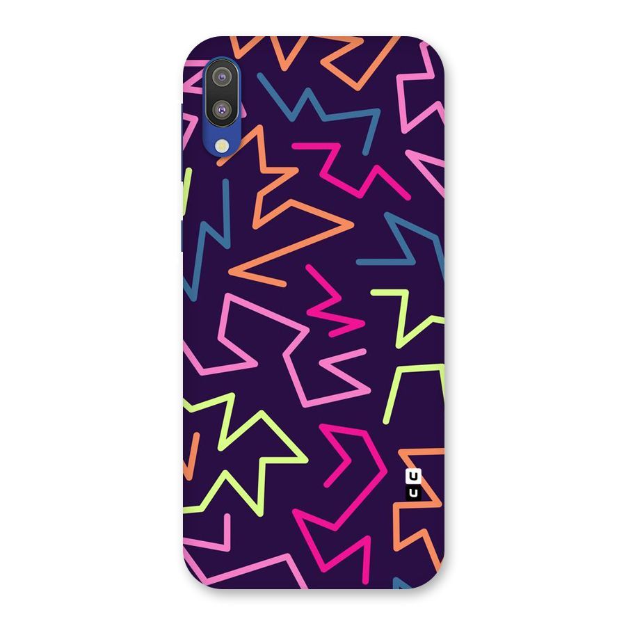 Colored Lines Back Case for Galaxy M10