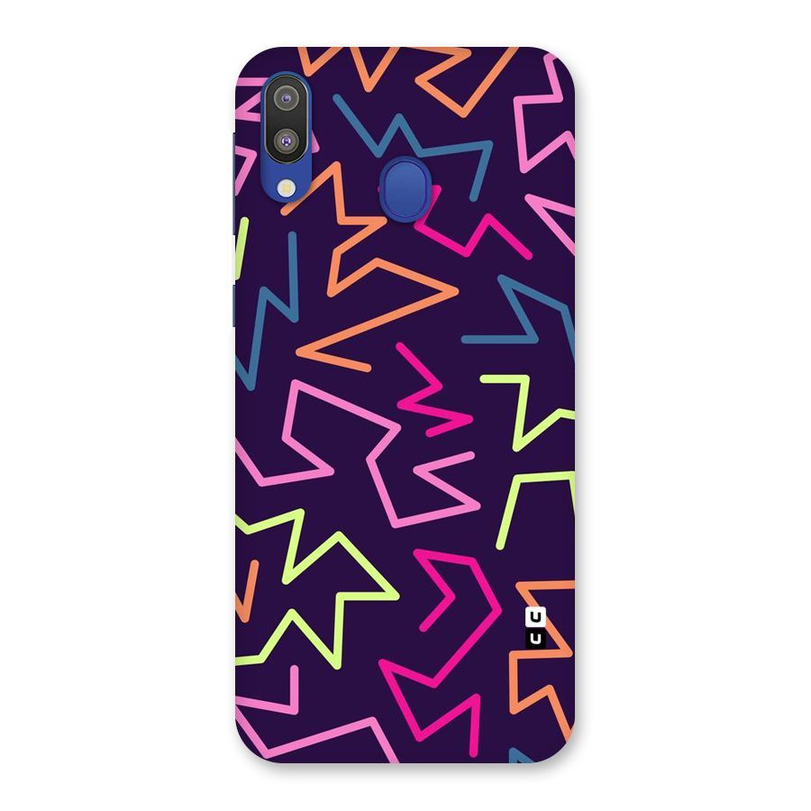Colored Lines Back Case for Galaxy M20