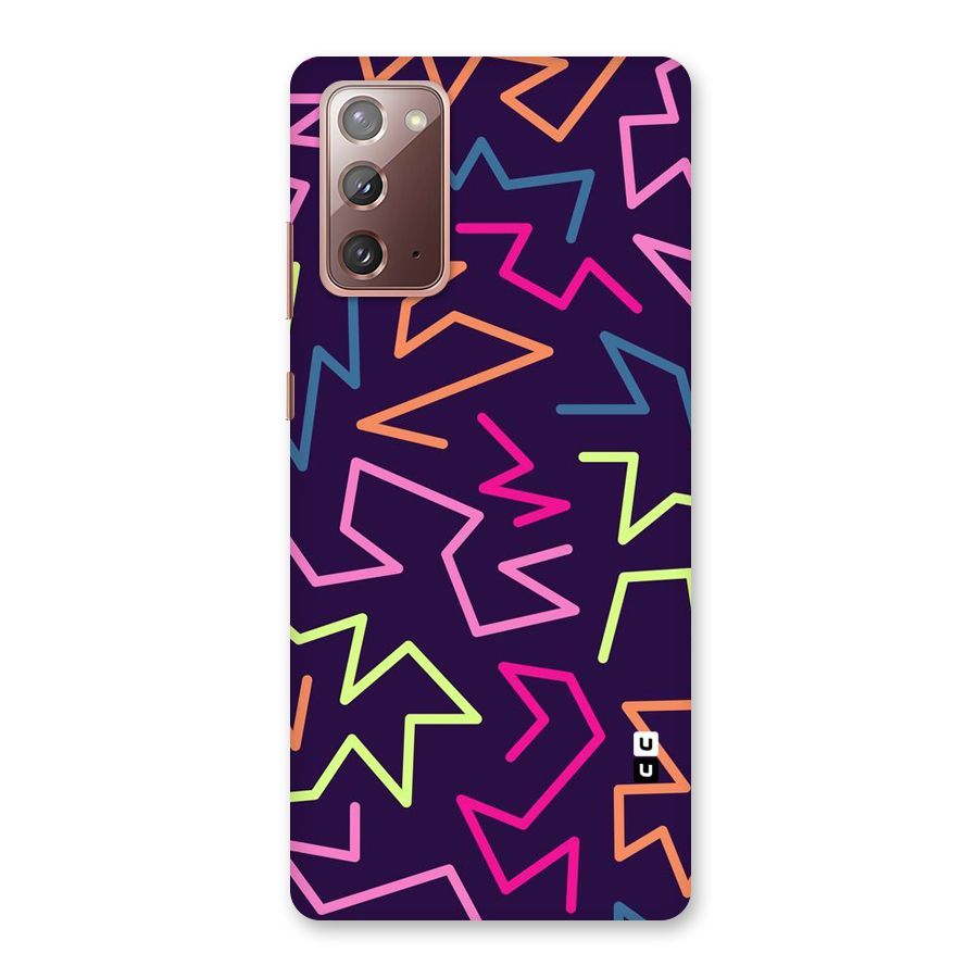 Colored Lines Back Case for Galaxy Note 20