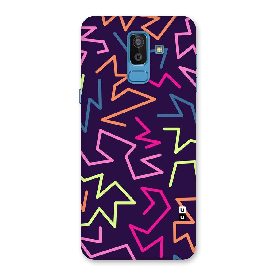 Colored Lines Back Case for Galaxy On8 (2018)