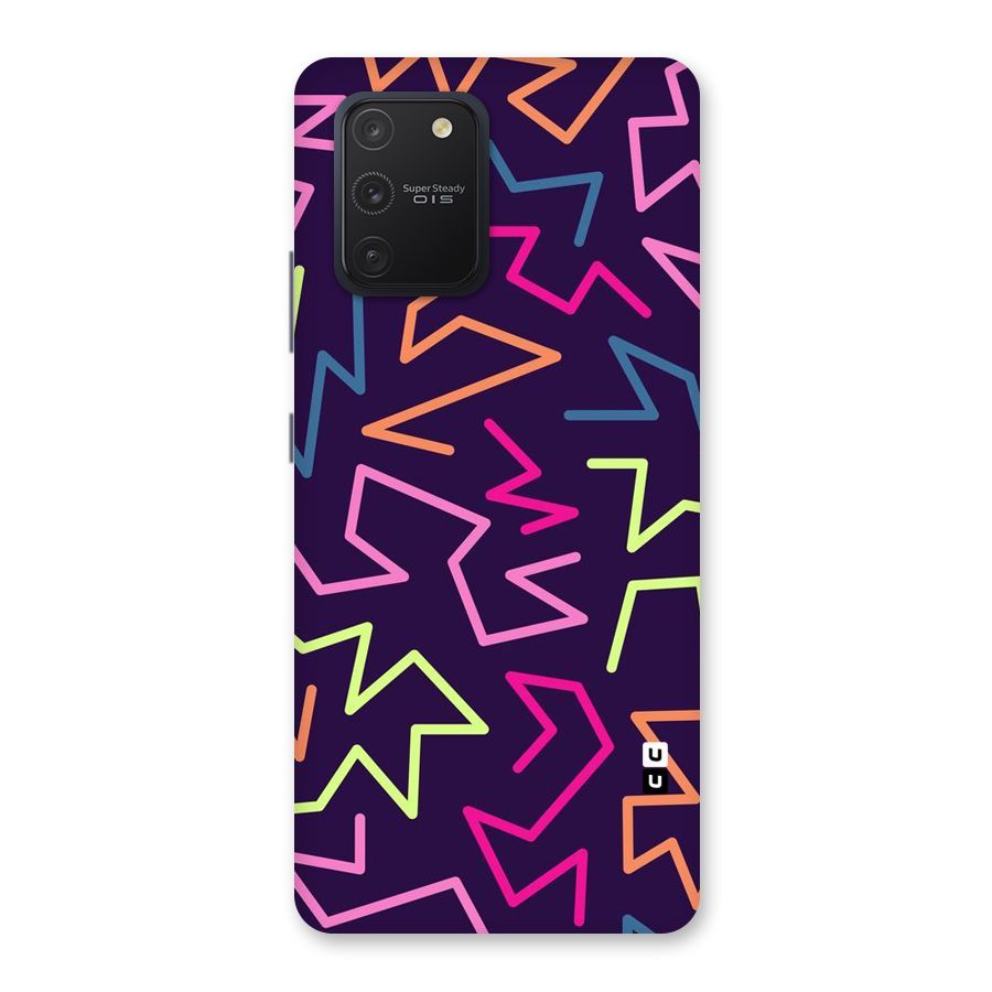 Colored Lines Back Case for Galaxy S10 Lite