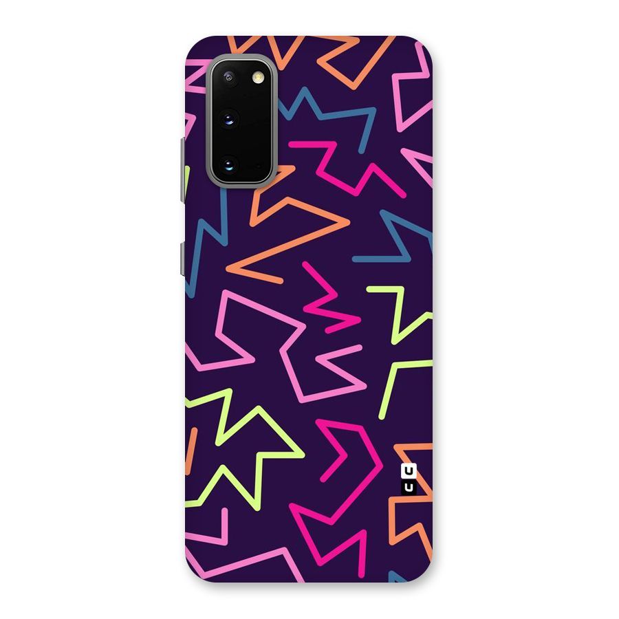 Colored Lines Back Case for Galaxy S20