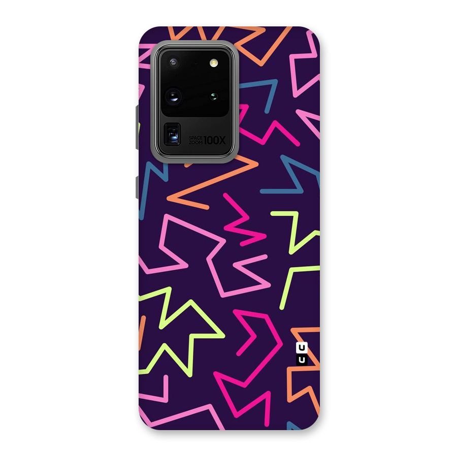 Colored Lines Back Case for Galaxy S20 Ultra