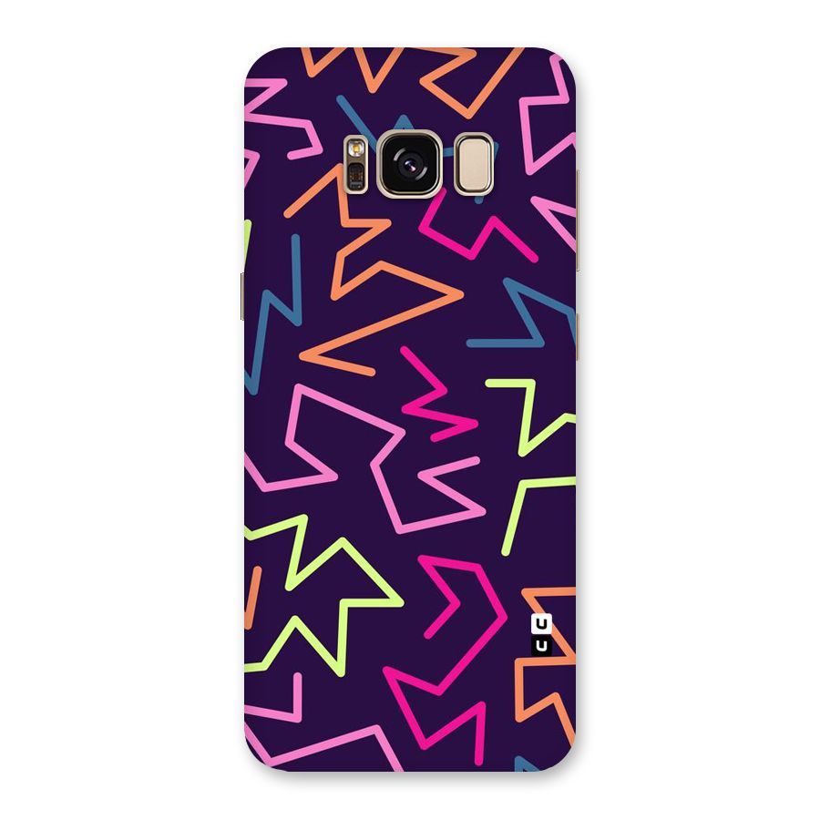 Colored Lines Back Case for Galaxy S8