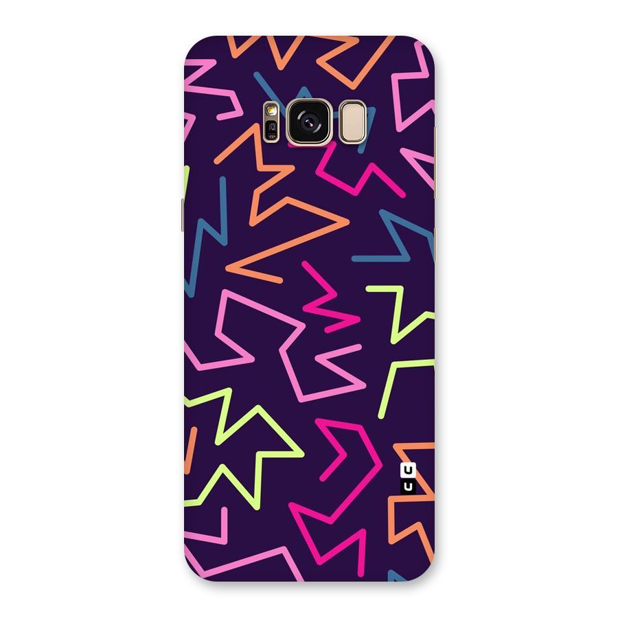 Colored Lines Back Case for Galaxy S8 Plus