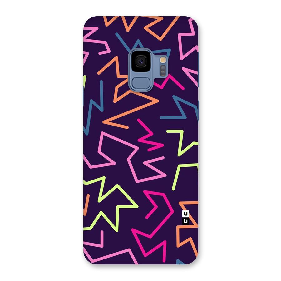 Colored Lines Back Case for Galaxy S9