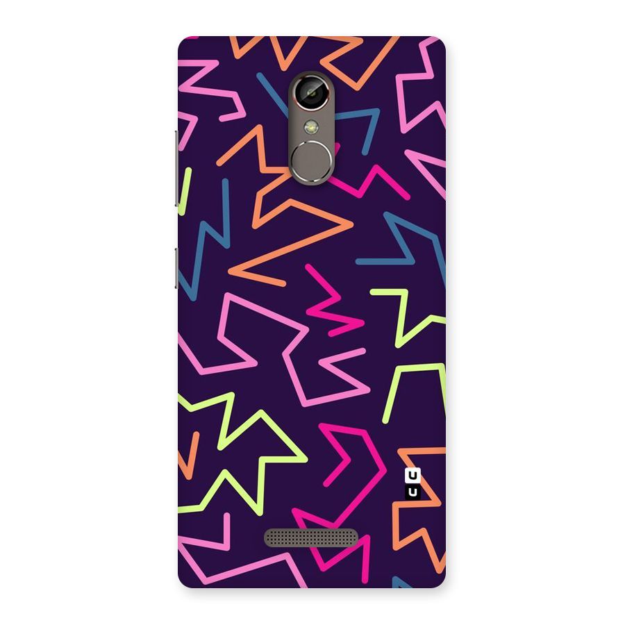 Colored Lines Back Case for Gionee S6s