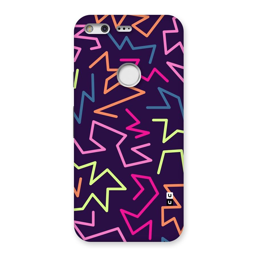 Colored Lines Back Case for Google Pixel