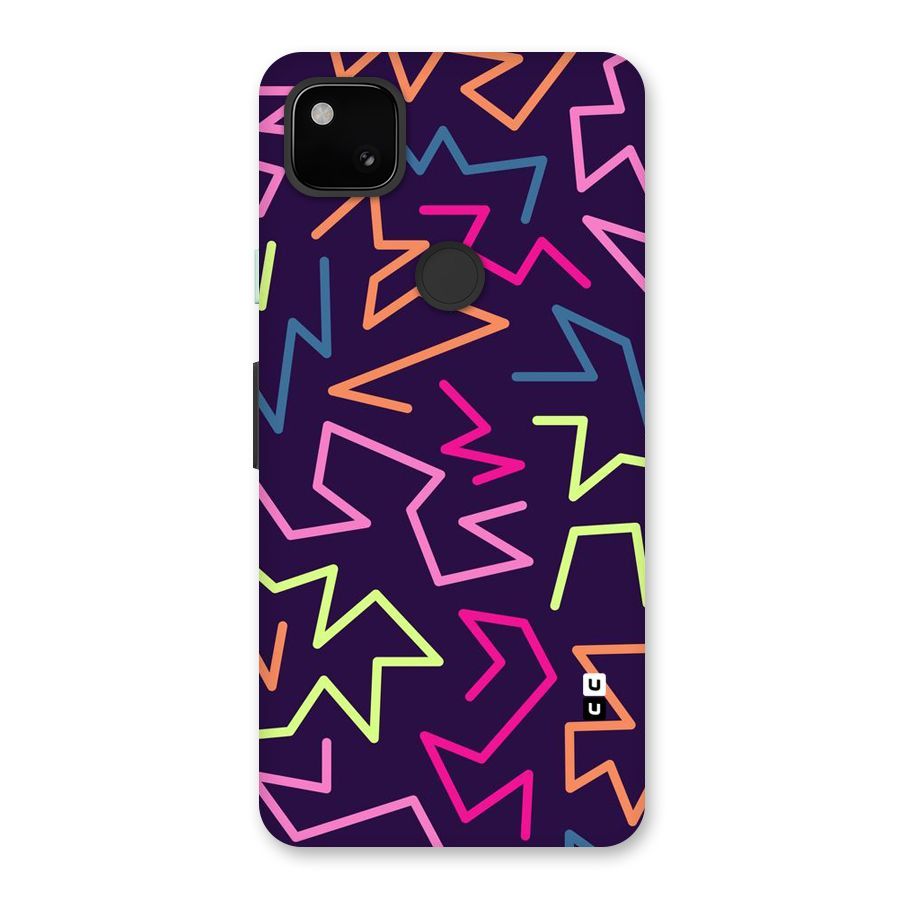 Colored Lines Back Case for Google Pixel 4a