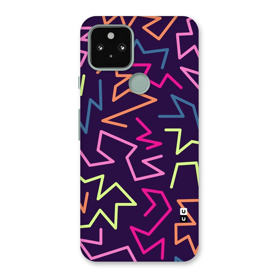 Colored Lines Back Case for Google Pixel 5