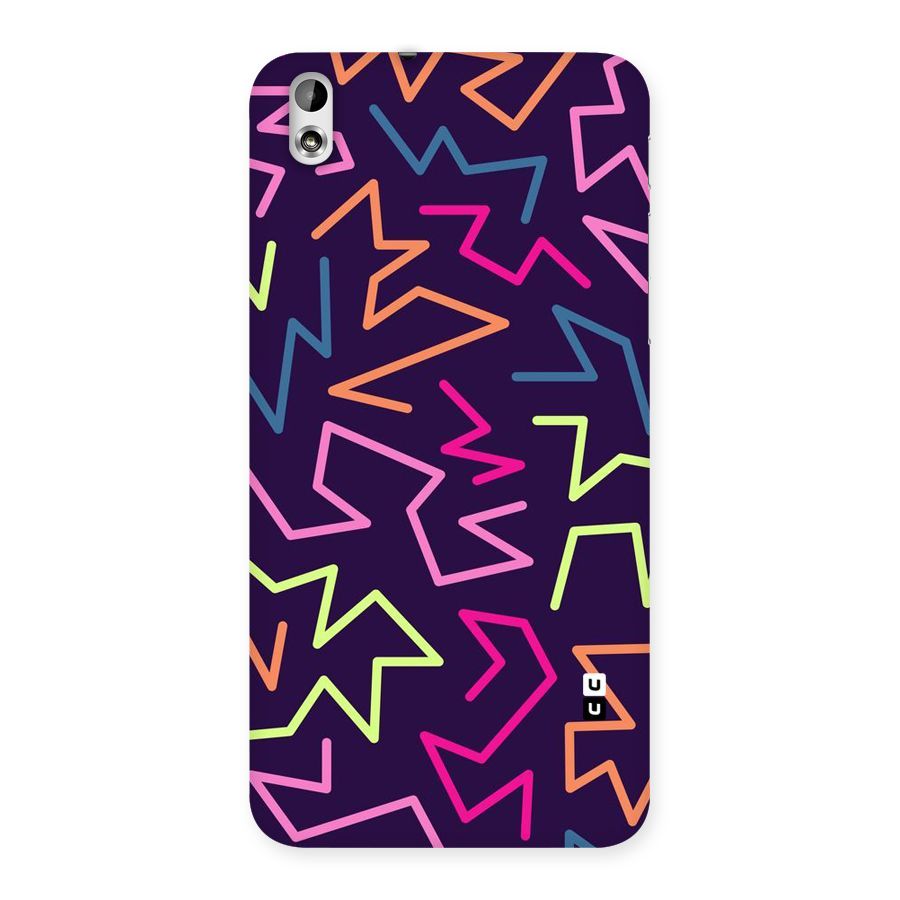 Colored Lines Back Case for HTC Desire 816s