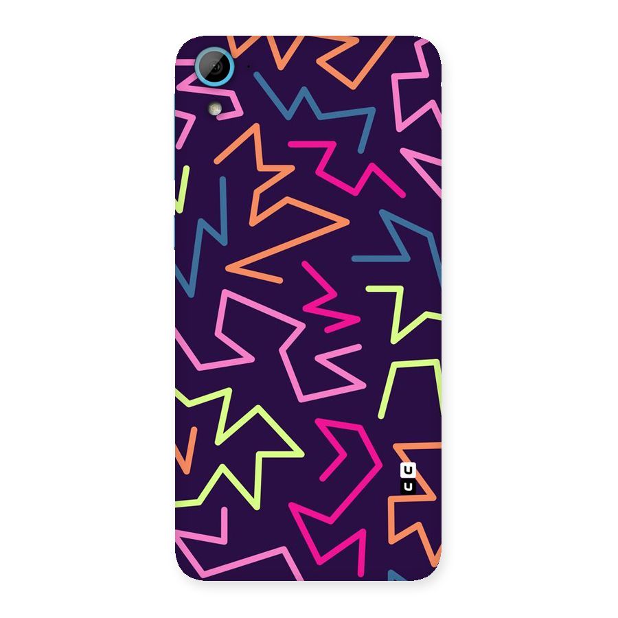Colored Lines Back Case for HTC Desire 826
