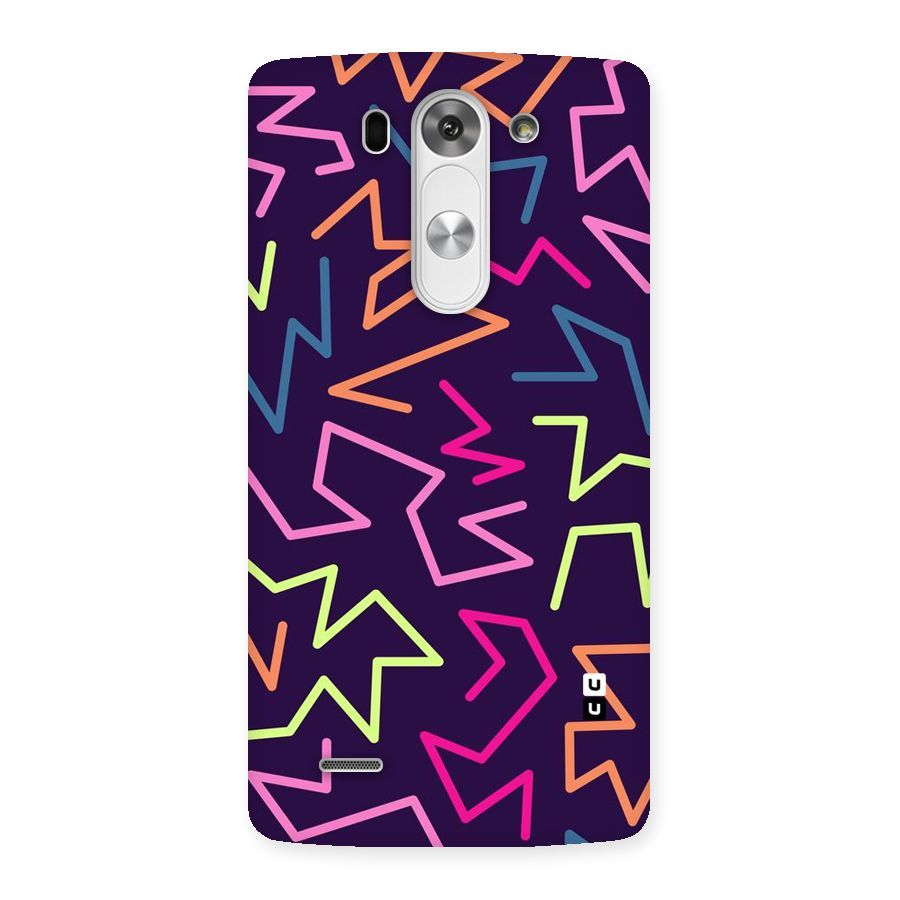 Colored Lines Back Case for LG G3 Mini