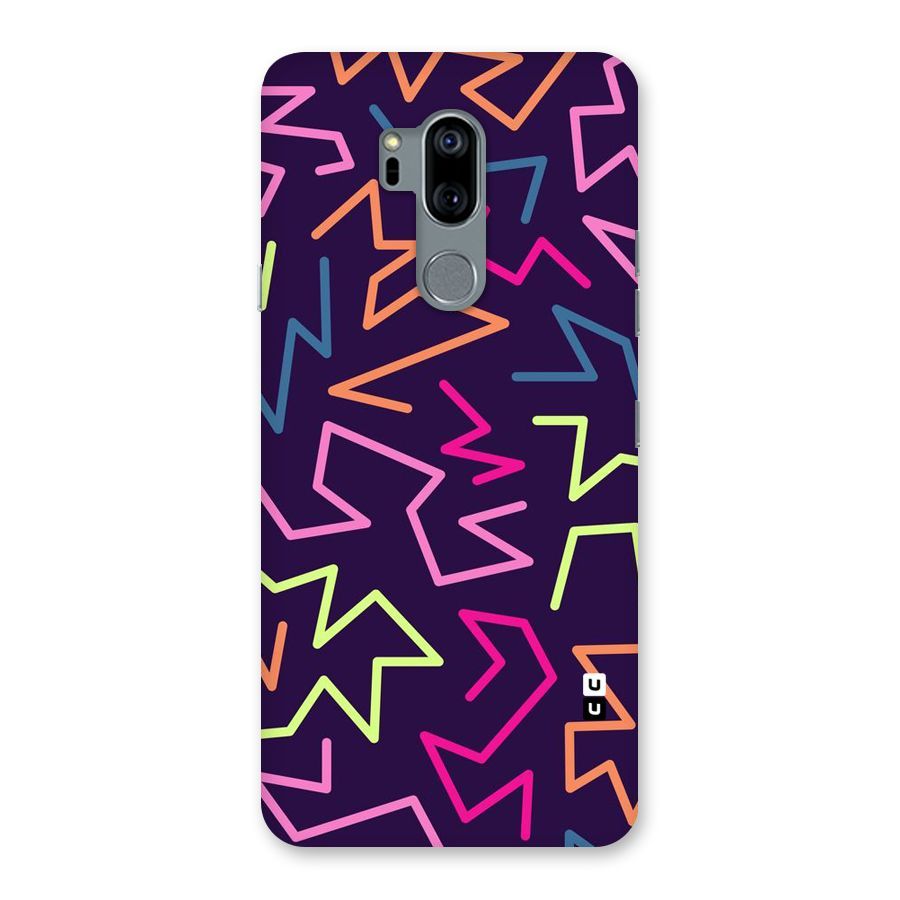 Colored Lines Back Case for LG G7