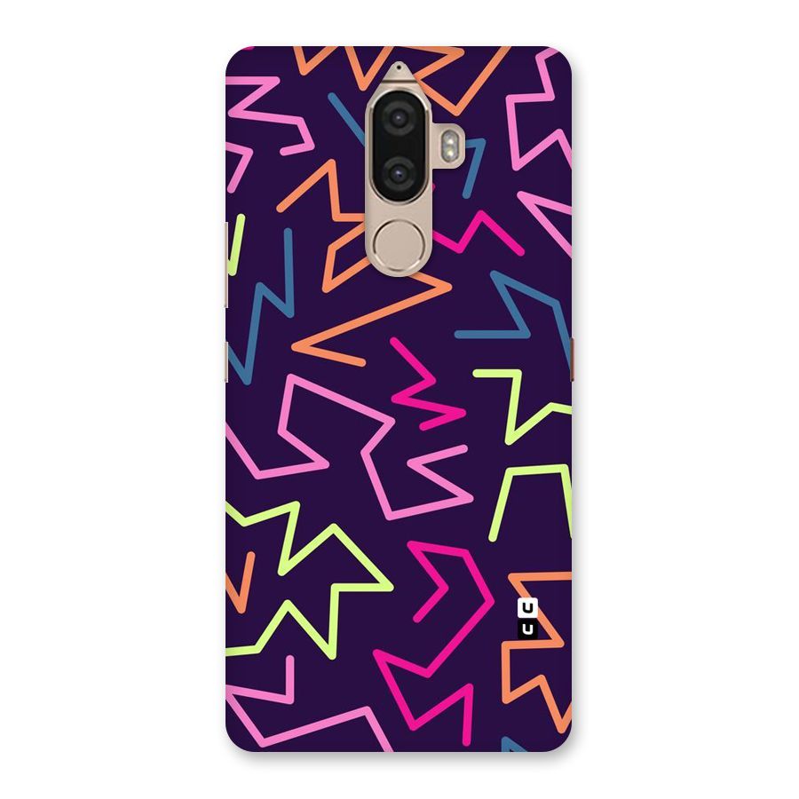 Colored Lines Back Case for Lenovo K8 Note