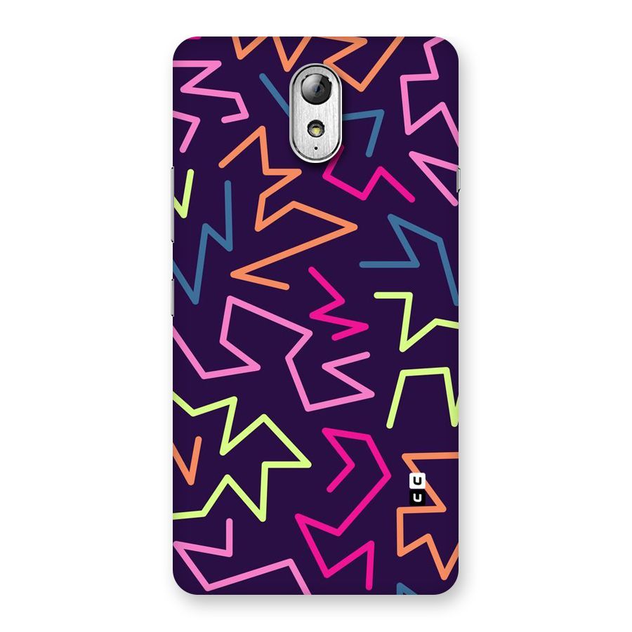 Colored Lines Back Case for Lenovo Vibe P1M