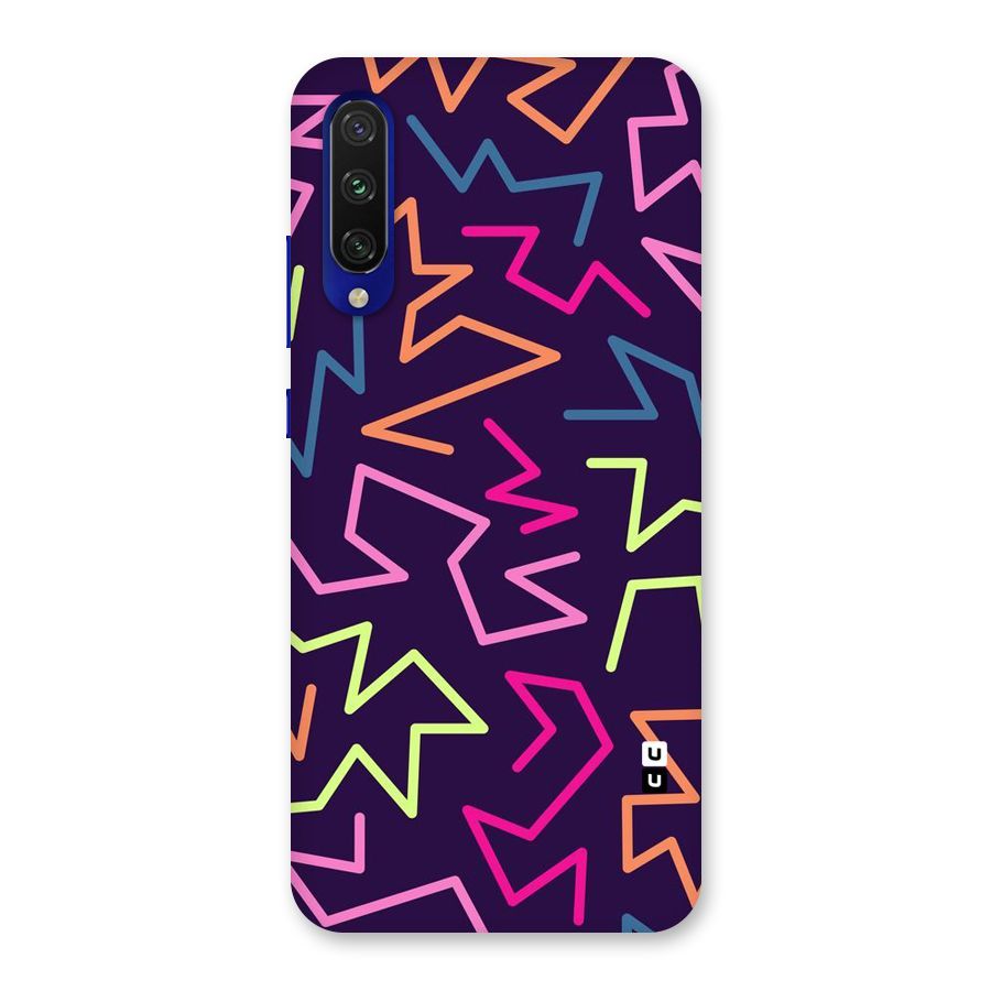 Colored Lines Back Case for Mi A3