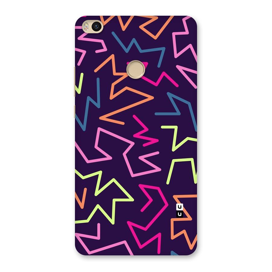 Colored Lines Back Case for Mi Max 2