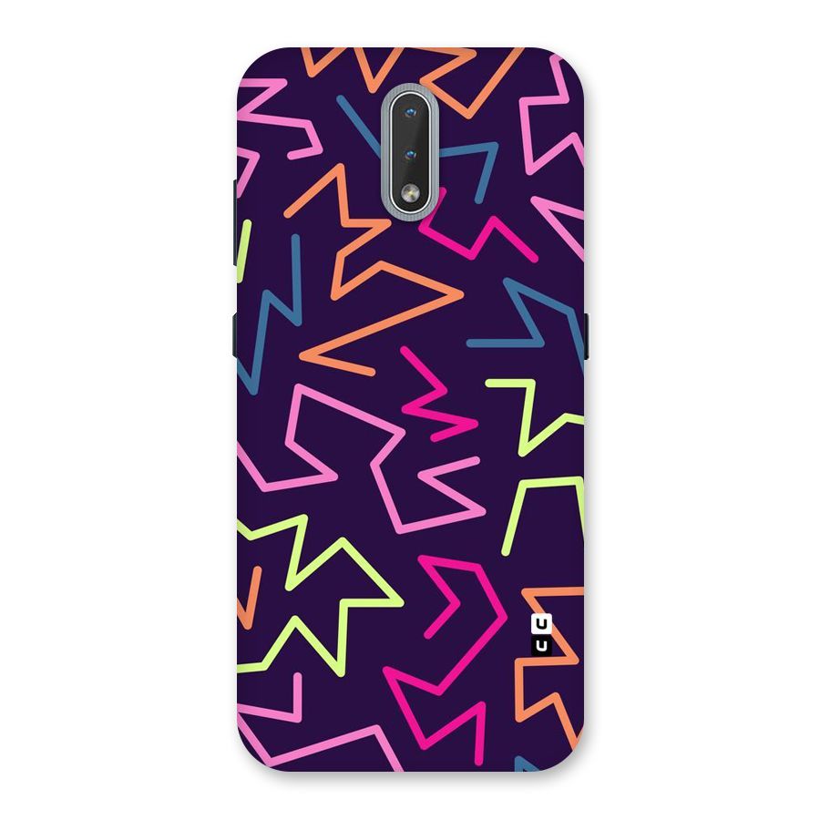 Colored Lines Back Case for Nokia 2.3