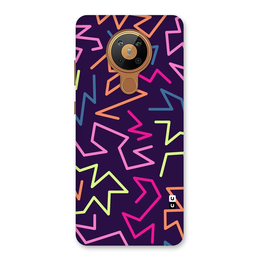 Colored Lines Back Case for Nokia 5.3