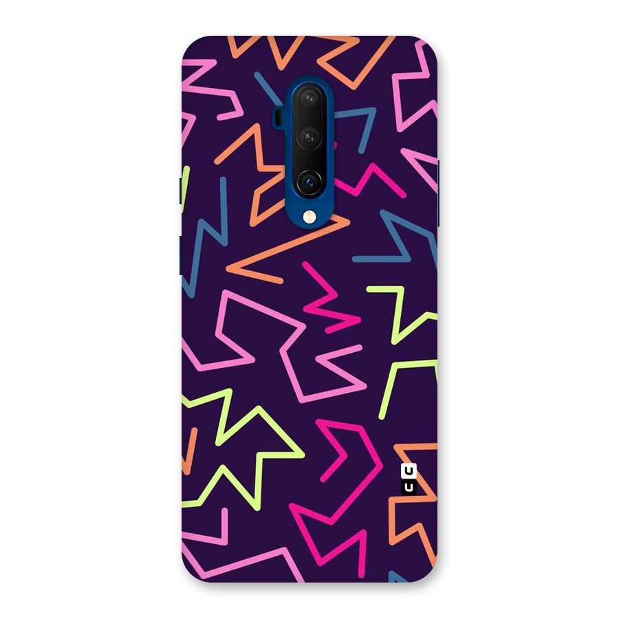 Colored Lines Back Case for OnePlus 7T Pro