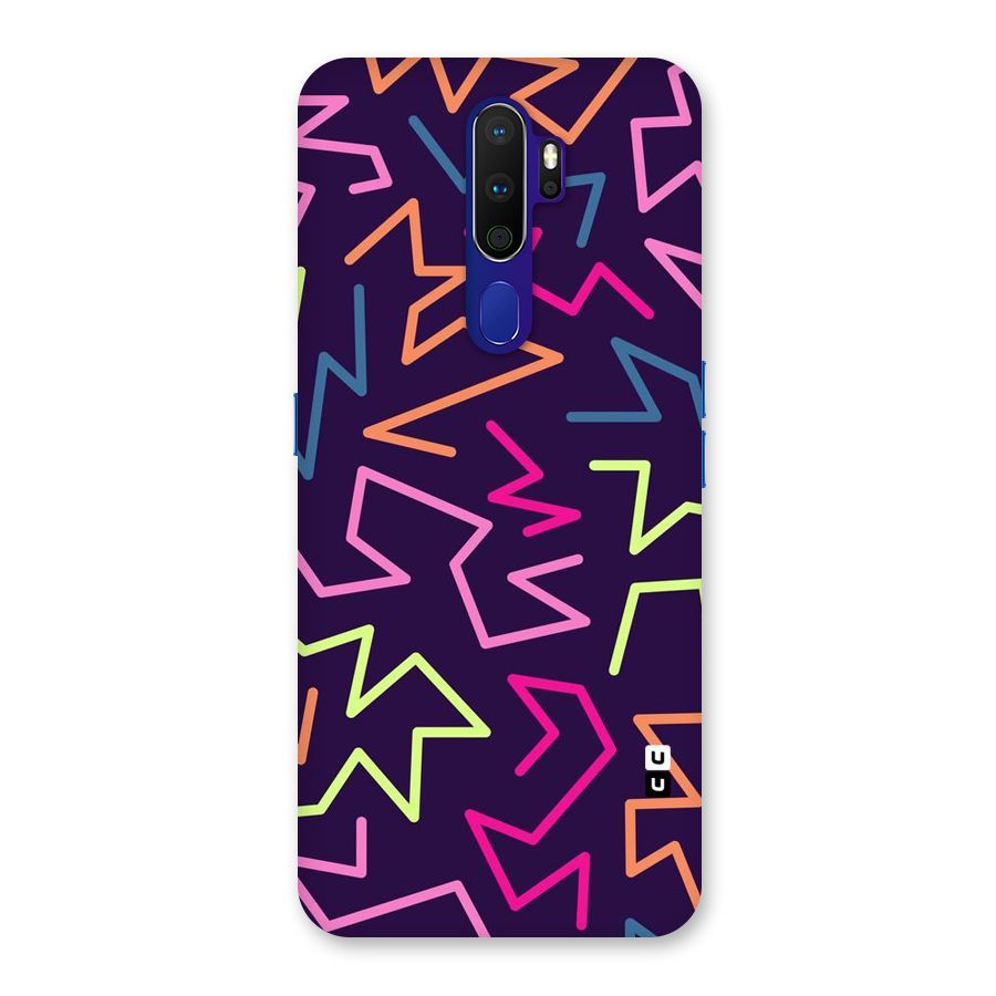 Colored Lines Back Case for Oppo A9 (2020)