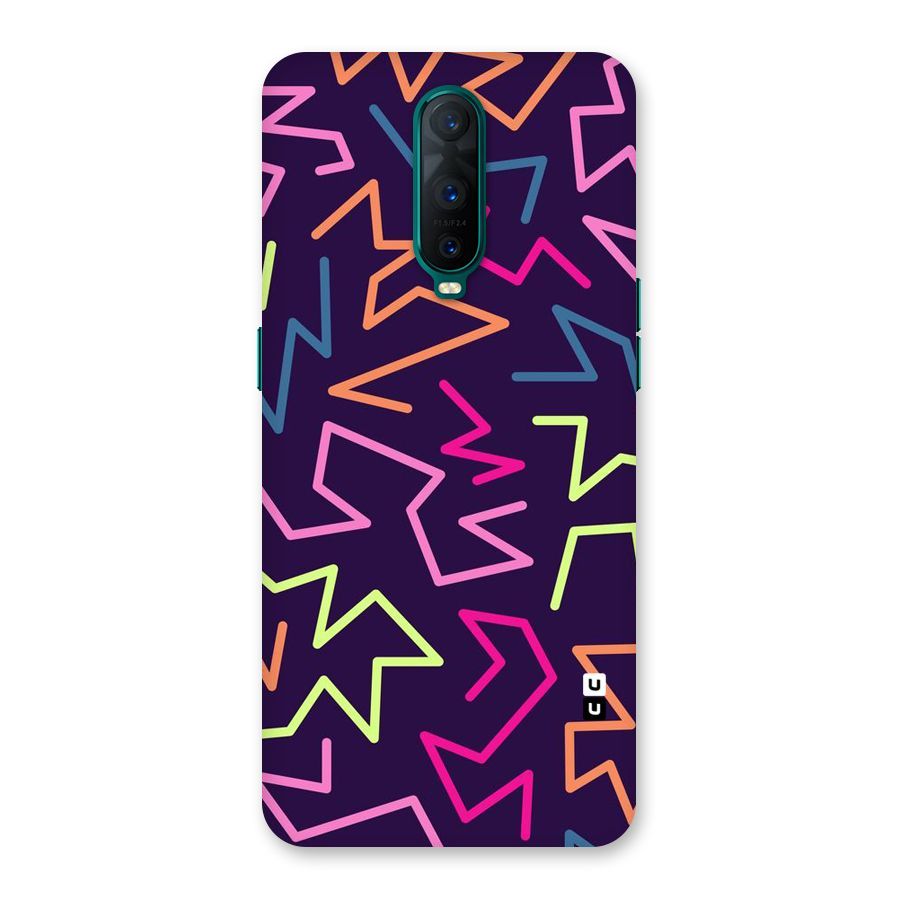 Colored Lines Back Case for Oppo R17 Pro