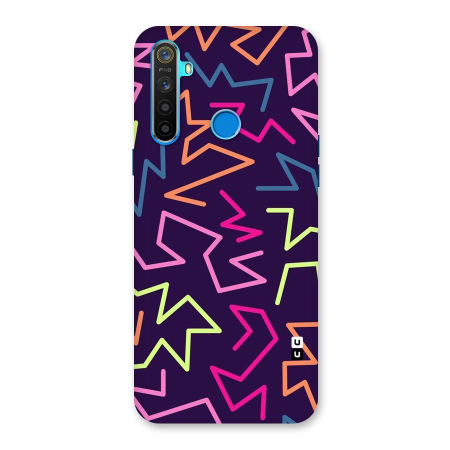 Colored Lines Back Case for Realme 5s
