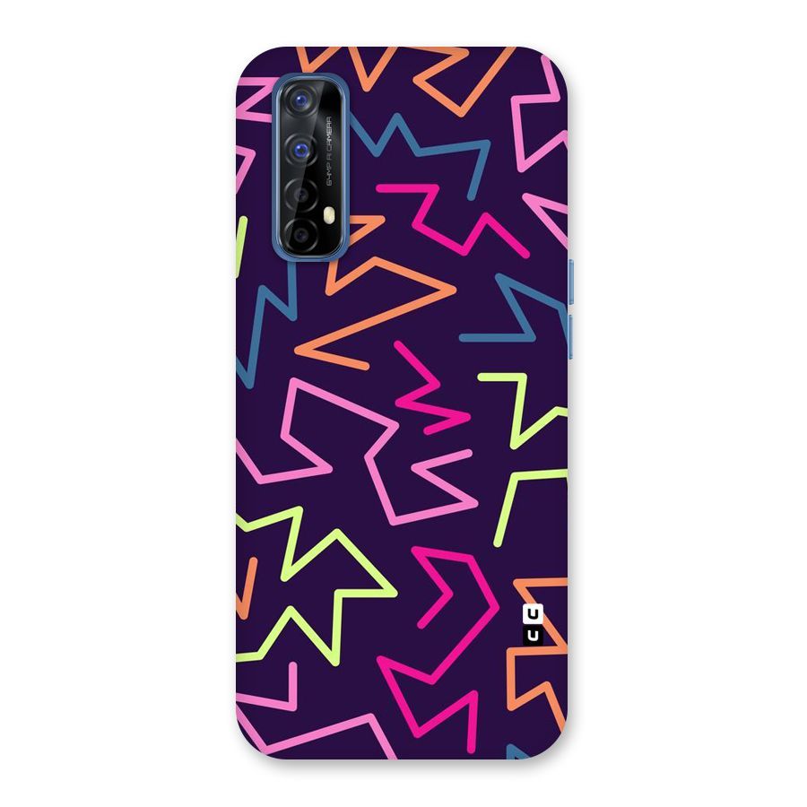 Colored Lines Back Case for Realme 7