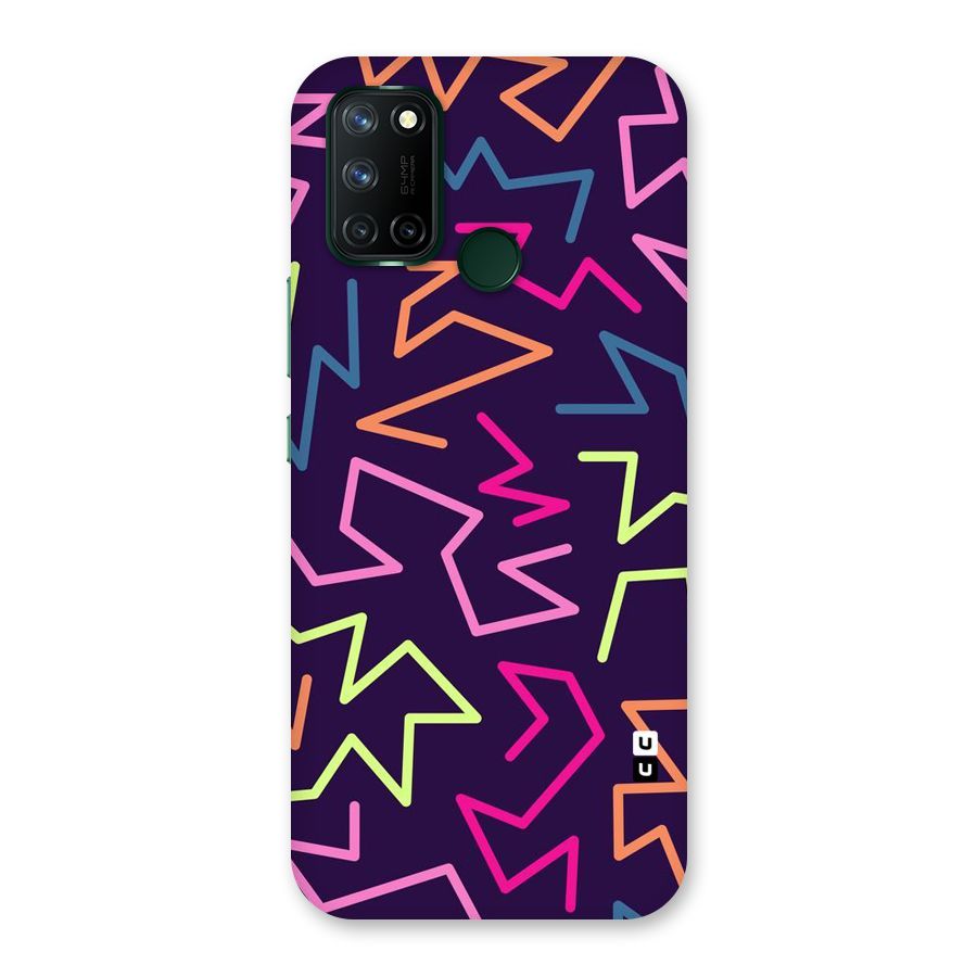 Colored Lines Back Case for Realme 7i