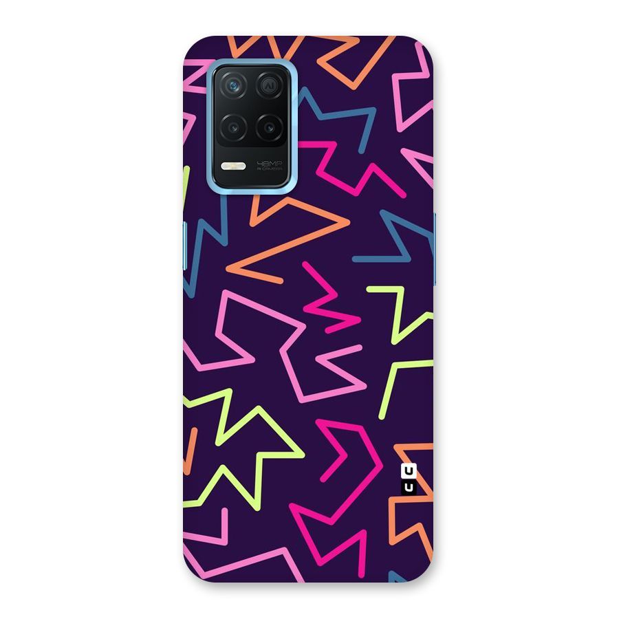 Colored Lines Back Case for Realme 8 5G
