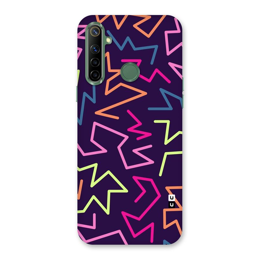 Colored Lines Back Case for Realme Narzo 10