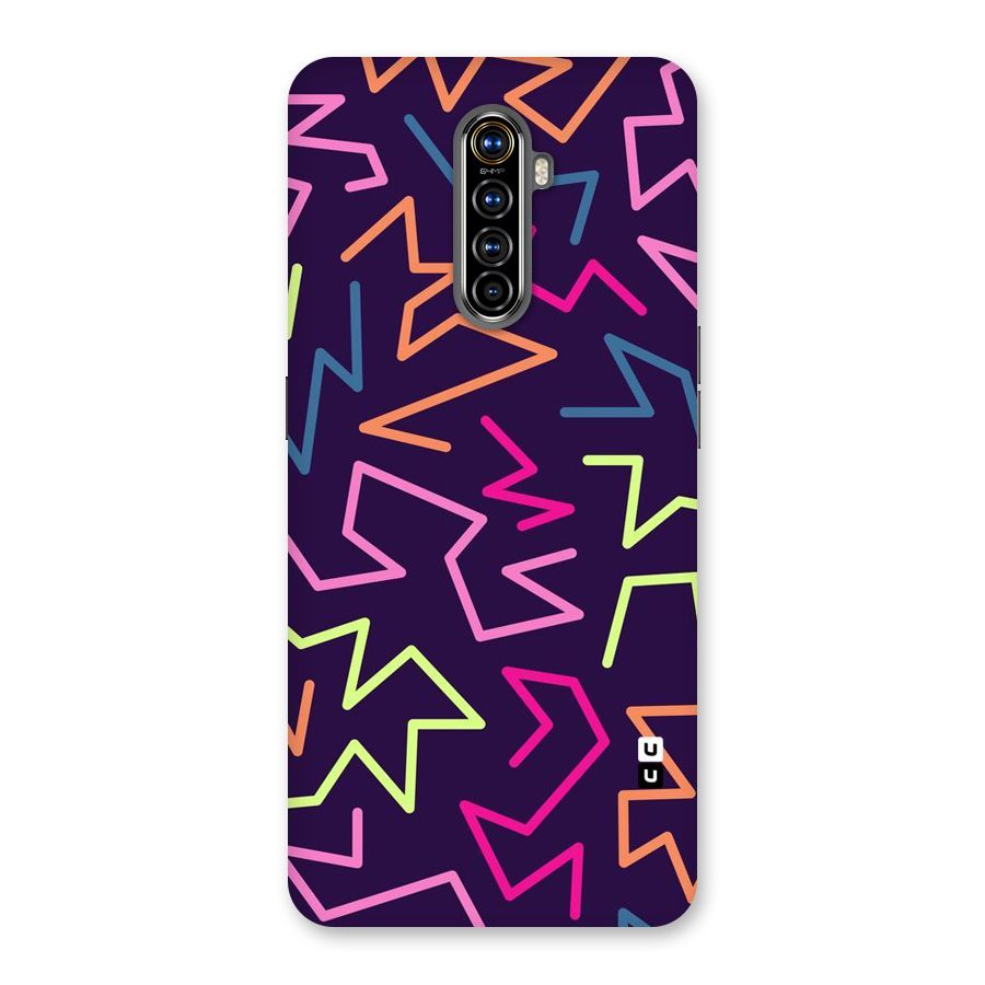 Colored Lines Back Case for Realme X2 Pro