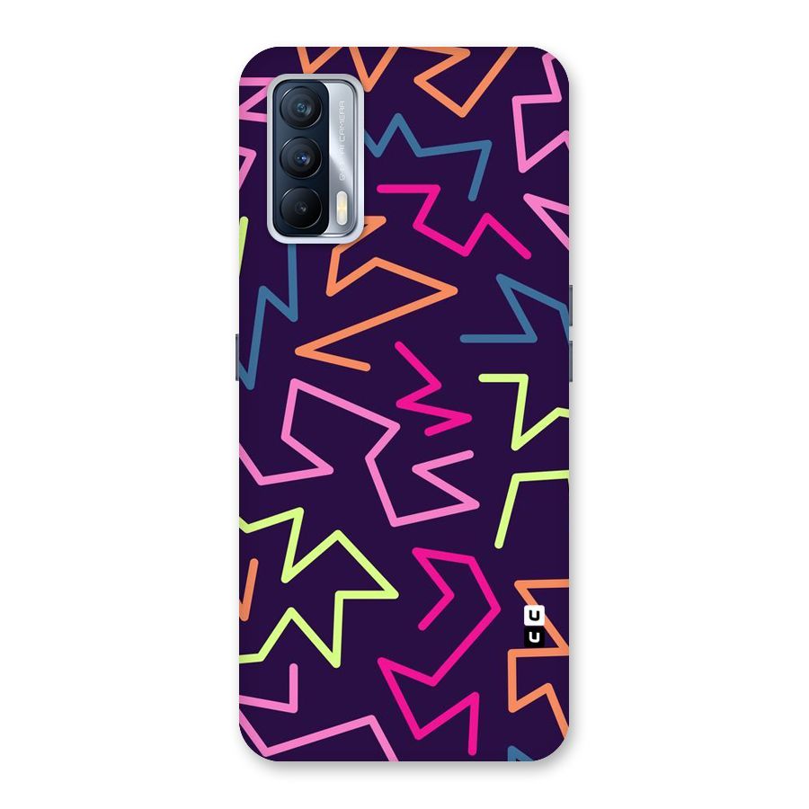 Colored Lines Back Case for Realme X7