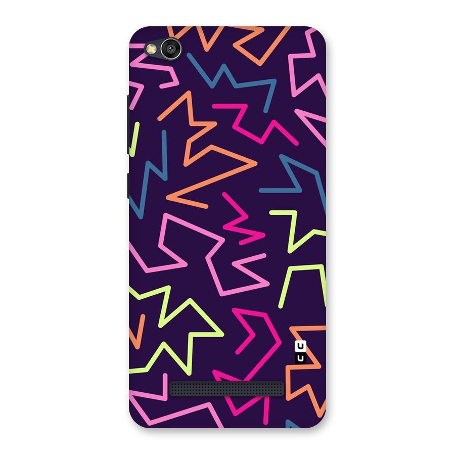 Colored Lines Back Case for Redmi 4A