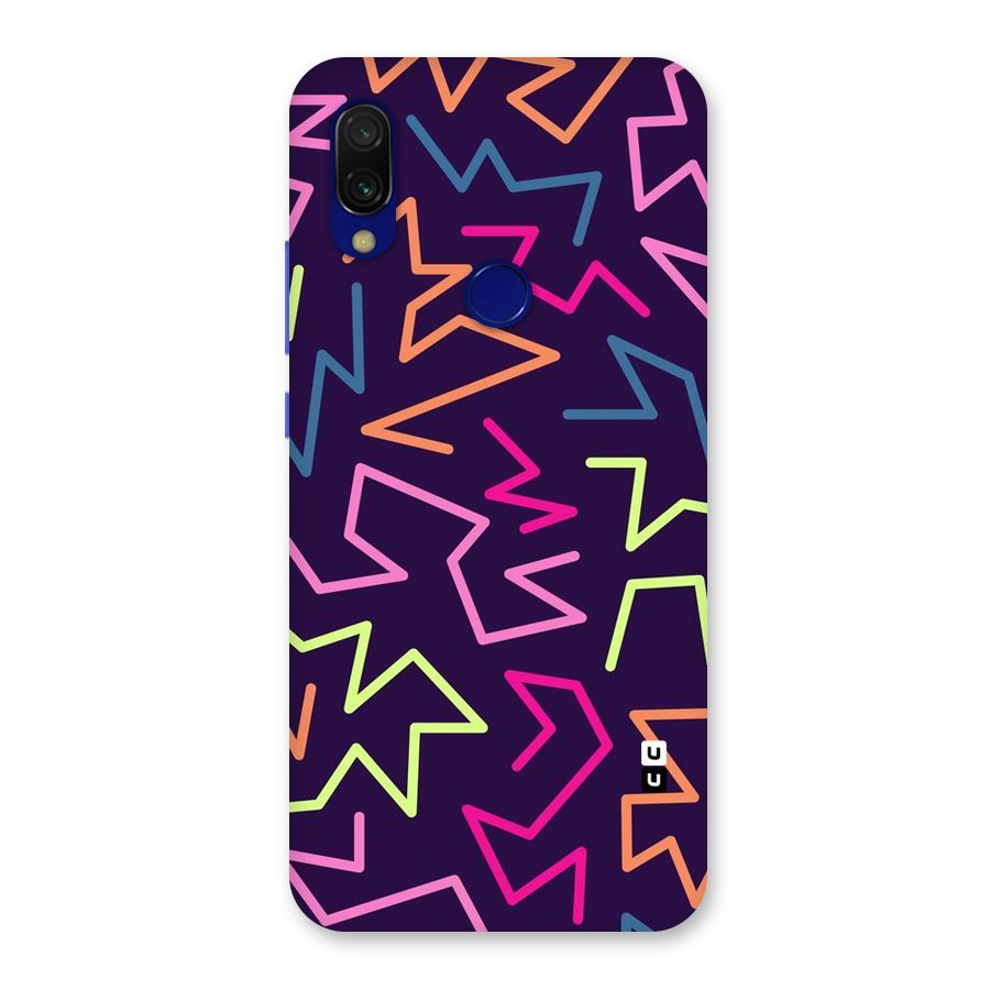 Colored Lines Back Case for Redmi 7