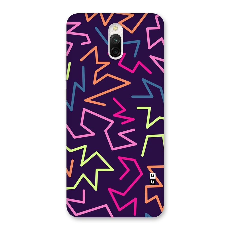 Colored Lines Back Case for Redmi 8A Dual