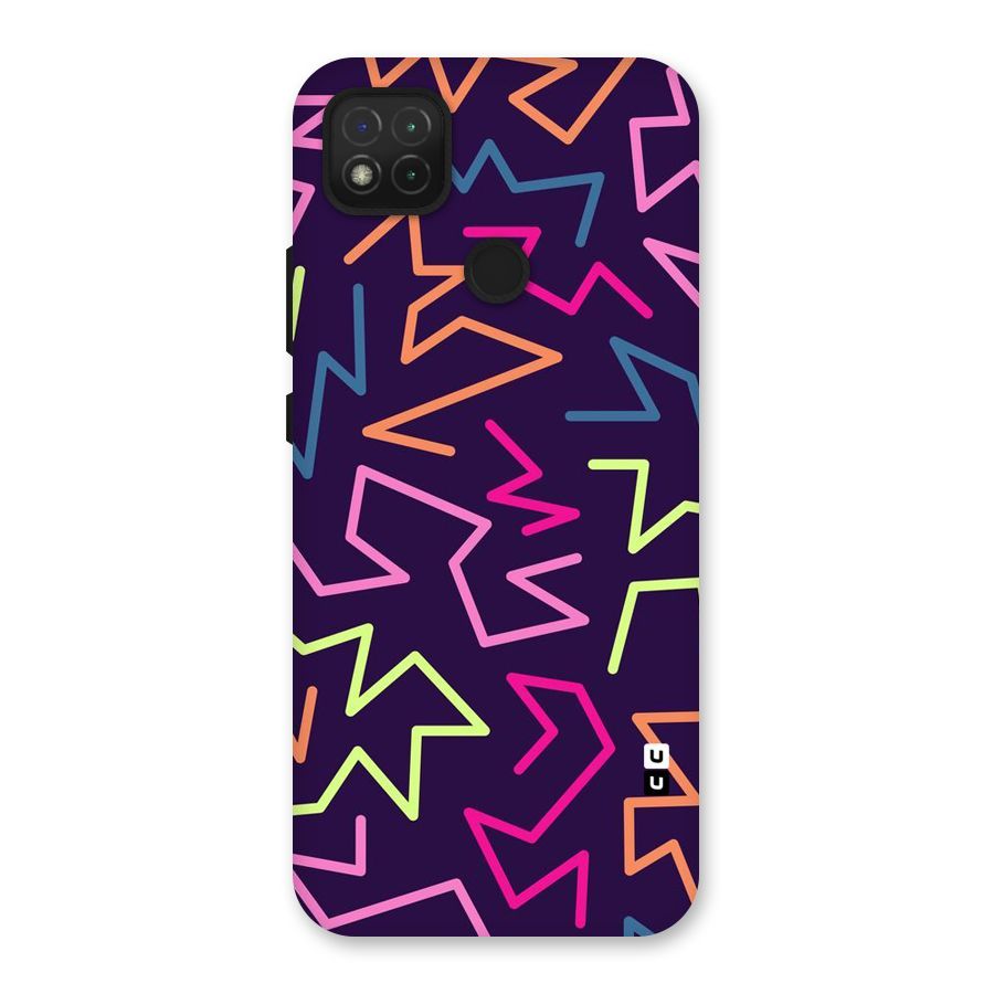 Colored Lines Back Case for Redmi 9C
