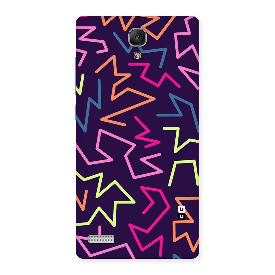 Colored Lines Back Case for Redmi Note
