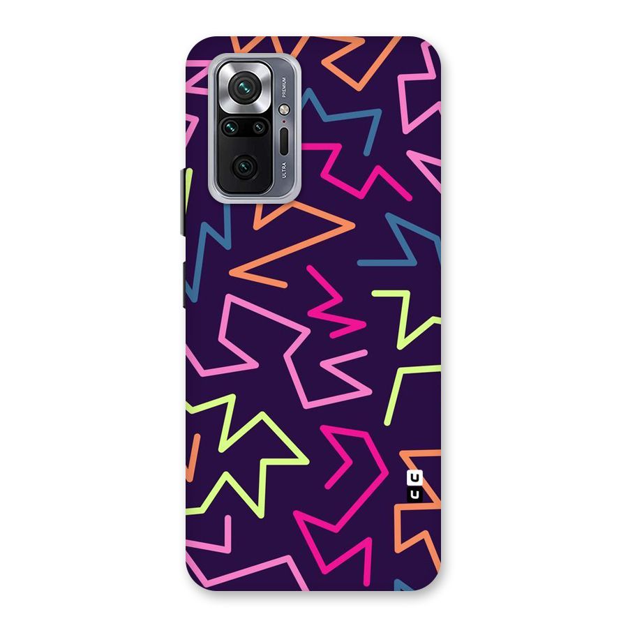 Colored Lines Back Case for Redmi Note 10 Pro Max