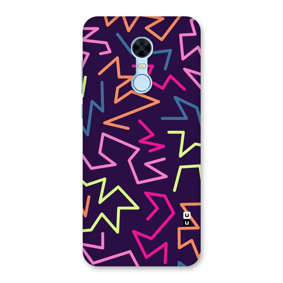 Colored Lines Back Case for Redmi Note 5