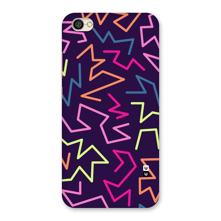 Colored Lines Back Case for Redmi Y1 Lite