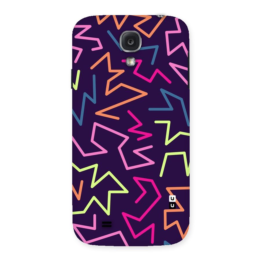 Colored Lines Back Case for Samsung Galaxy S4