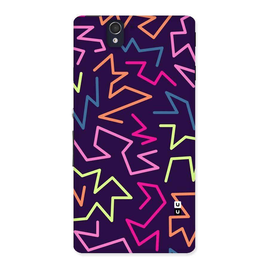 Colored Lines Back Case for Sony Xperia Z