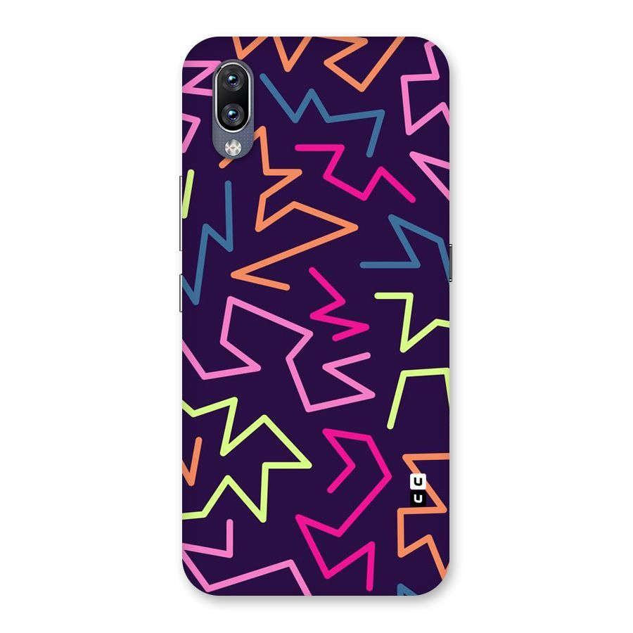 Colored Lines Back Case for Vivo NEX