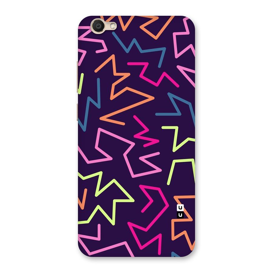 Colored Lines Back Case for Vivo V5s